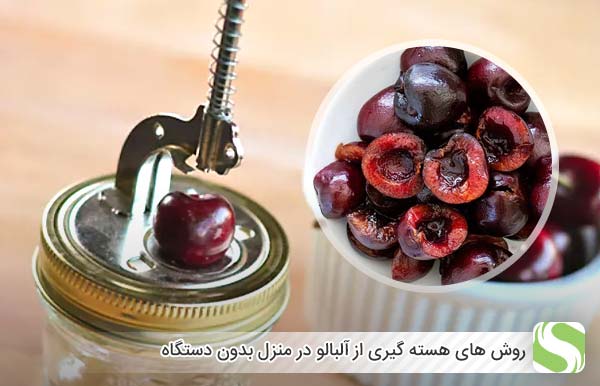 روش های هسته گیری از آلبالو در منزل بدون دستگاه - اندیشه سبز