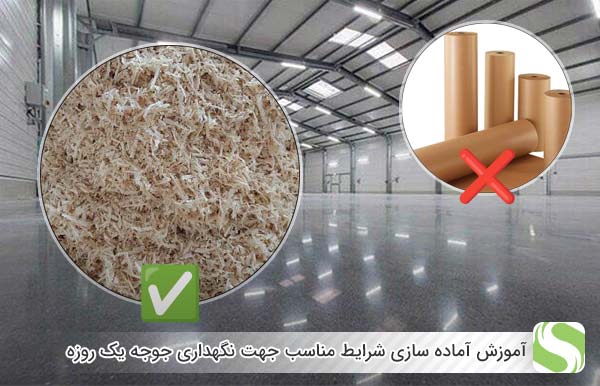 آموزش آماده سازی شرایط مناسب جهت نگهداری جوجه یک روزه - اندیشه سبز