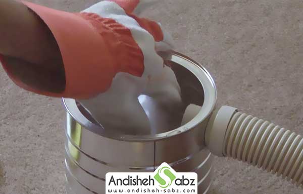 اضافه کردن یخ خشک و آب داغ - فروشگاه اینترنتی اندیشه سبز
