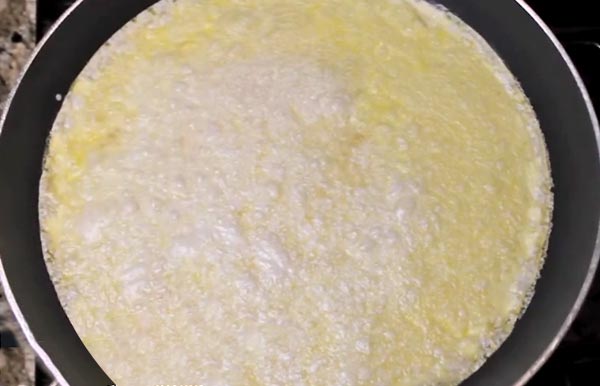 قدم دوم تهیه سر شیر