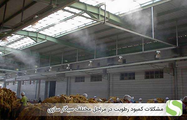 مشکلات کمبود رطوبت در مراحل مختلف سیگار سازی - اندیشه سبز