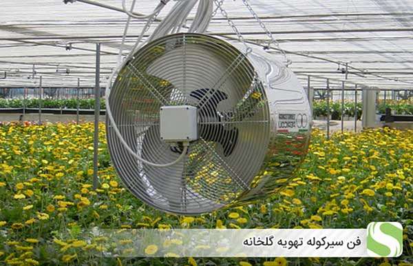 فن سیرکوله تهویه گلخانه - اندیشه سبز