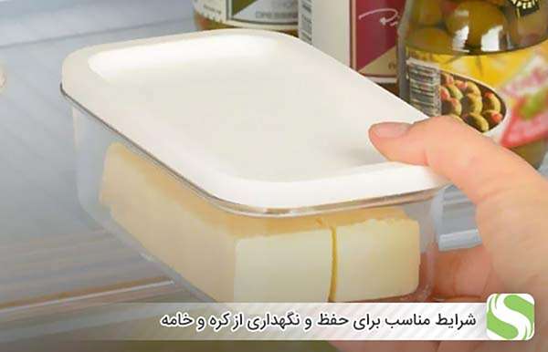شرایط مناسب برای حفظ و نگهداری از کره و خامه - اندیشه سبز