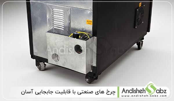 چرخ‌ های صنعتی با قابلیت جابجایی آسان - اندیشه سبز