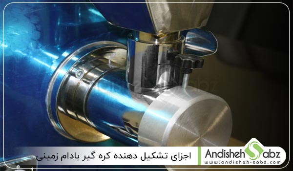 اجزای تشکیل دهنده کره گیر بادام زمینی