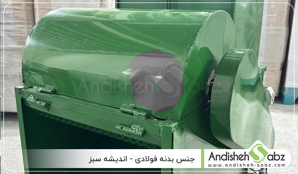 جنس بدنه فولادی غلاف شکن بادام زمینی - اندیشه سبز